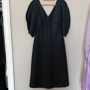 Chic Black Midi Dress